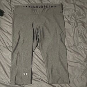 Under Armour Charcoal Athletic compression Leggings XXL